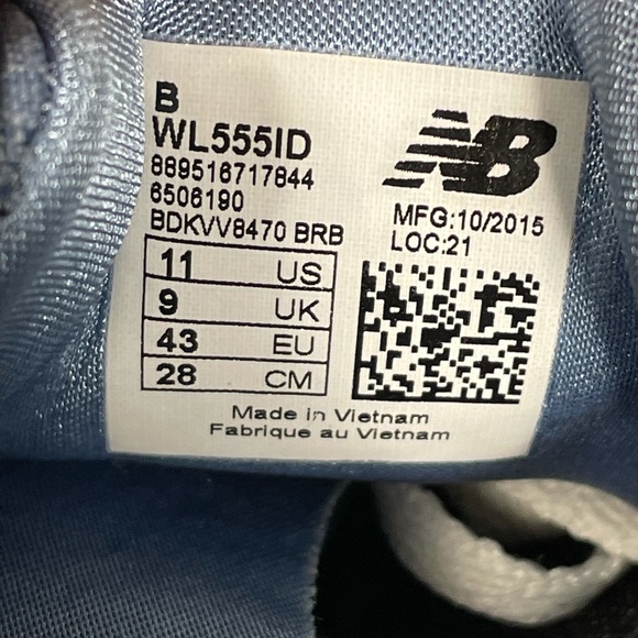 New Balance 555 women’s size 11 - Picture 8 of 8